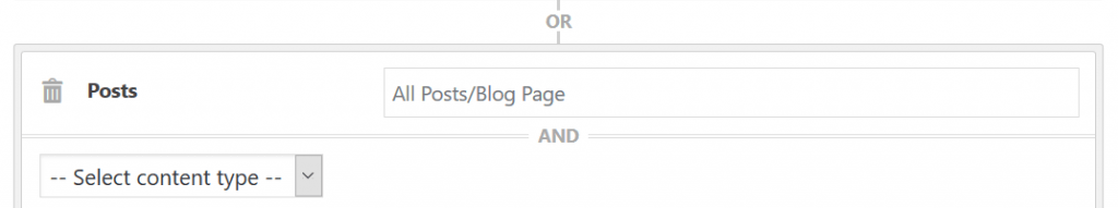 Screenshot of hiding wordpress sidebar on posts